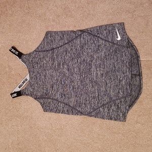 Nike Girl's Gray Tank